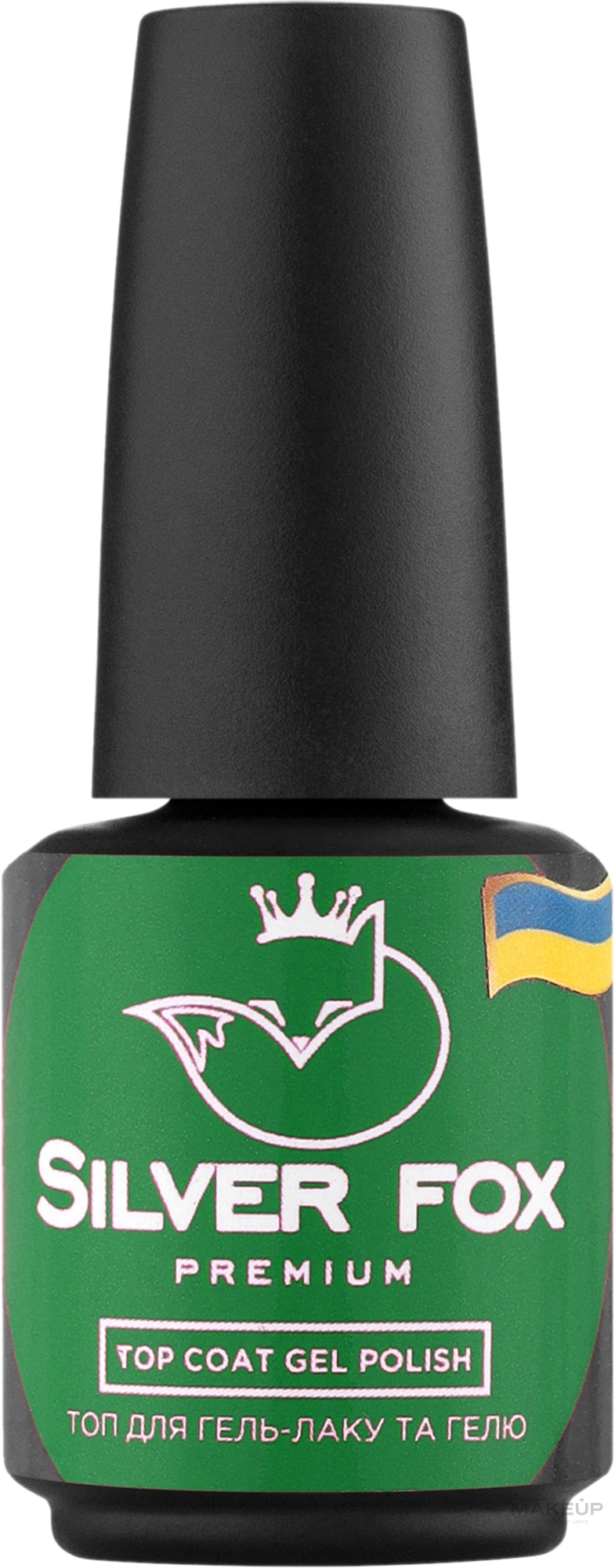 Финиш для гель-лака и геля без липкого слоя - Silver Fox Premium QF-3 — фото 15ml