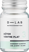 Харчова добавка "Детокс кишечника" - D-Lab Nutricosmetics Belly Detox — фото N1