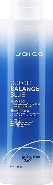 Оттеночный шампунь для поддержания холодных оттенков - Joico Color Balance Blue Shampoo — фото N2