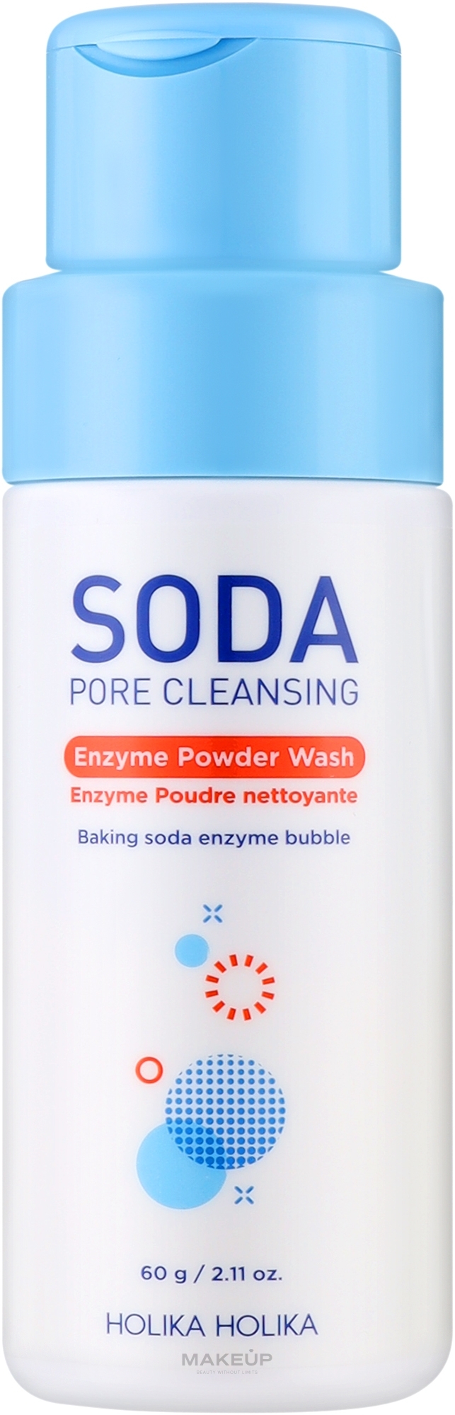 Очищувальна ензимна пудра - Holika Holika Soda Pore Cleansing Enzyme Powder Wash — фото 60g