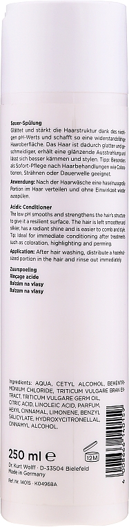 Кислий ополіскувач для волосся - Alcina Hare Care Sauer Spülung — фото N9