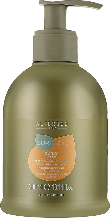 Маска для виткого або хвилястого волосся - Alter Ego CureEgo Curly Mask — фото N2