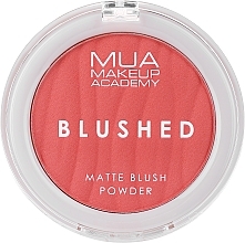 Рум'яна для обличчя - MUA Blushed Matte Powder — фото N2