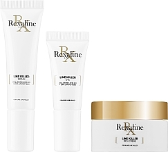 Набір - Rexaline Wrinkle Smoother Kit (f/cr/20ml + f/ser/10ml + eye/cr/5ml) — фото N2