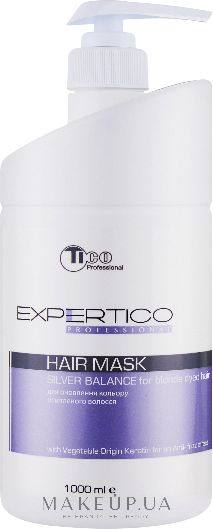 Маска для освітленого волосся - Tico Professional Expertico Silver Balance Mask — фото 1000ml