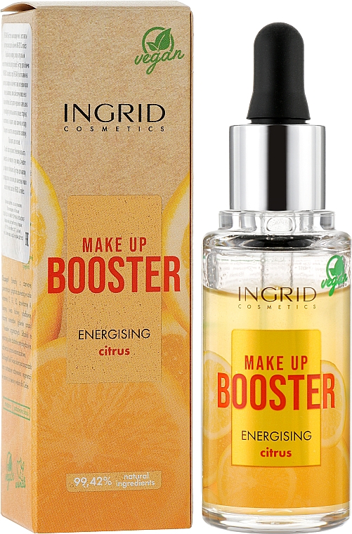 Энергетический бустер для лица - Ingrid Cosmetics Make Up Booster Energising Citrus — фото N2