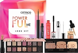 Парфумерія, косметика Набір для макіяжу, 7 продуктів - Catrice Make up Look Set Powerful Me