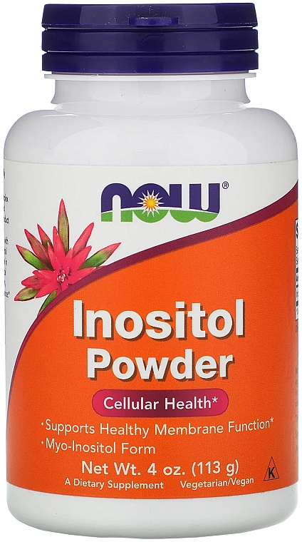 Вітаміни "Інозитол", порошок - Now Foods Inositol Powder — фото N2