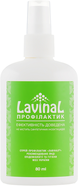 Натуральний спрей від вошей - Pro Pharma Lavinal Профілактик — фото N2
