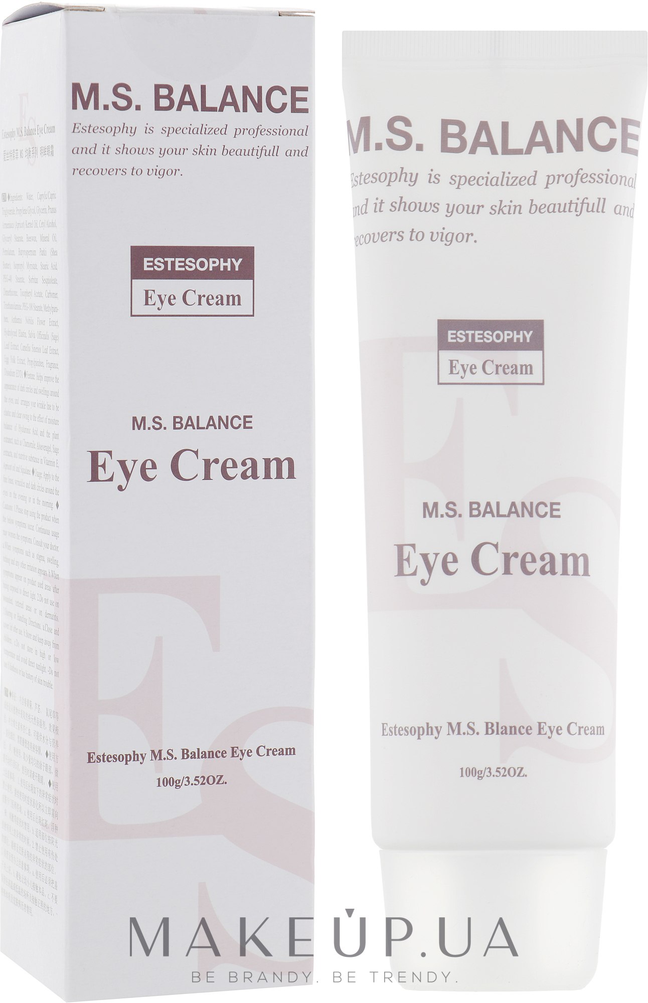 Крем для повік - Estesophy M.S Balance Eye Cream — фото 100g