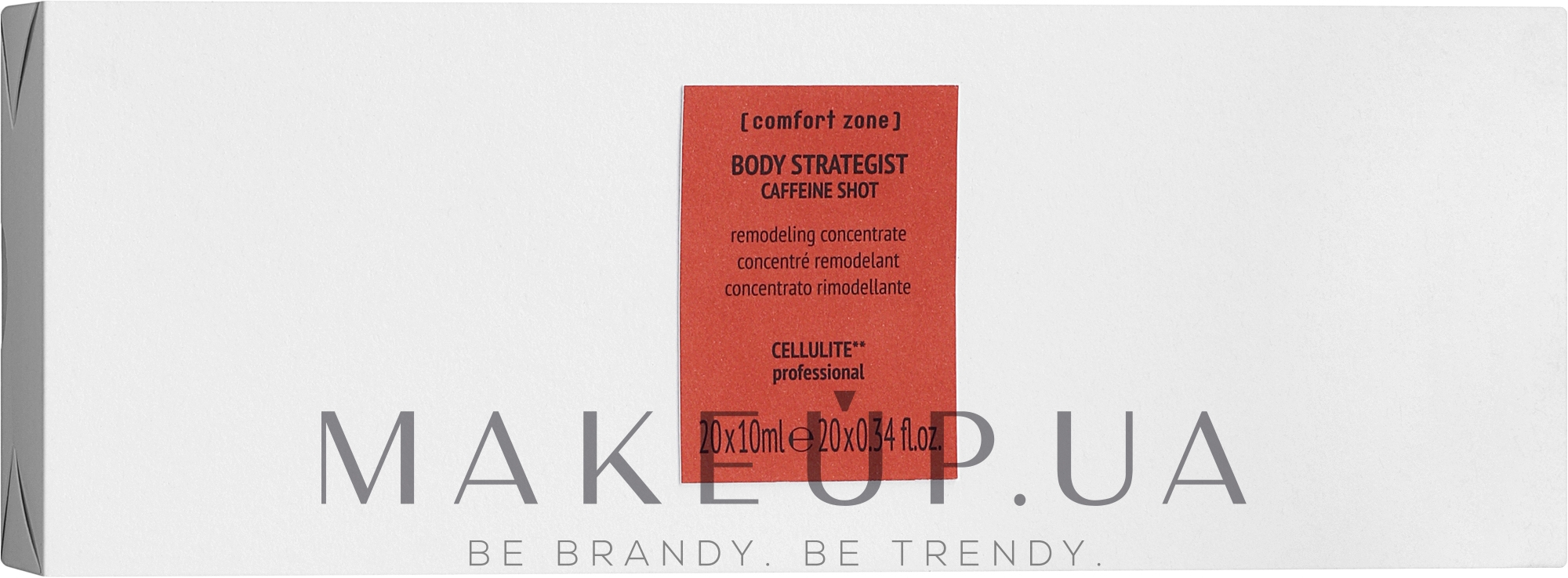 Концентрат проти целюліту   - Comfort Zone Body Strategist Caffeine Shot — фото 20x10ml
