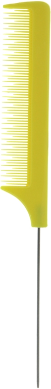 Гребінь для волосся, 60199, жовтий - Top Choice — фото N1