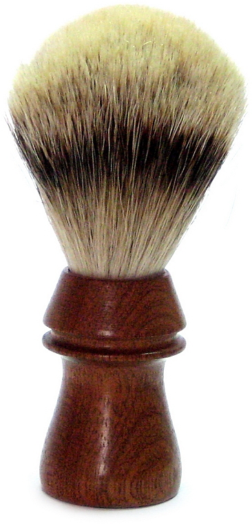 Помазок для бритья, кедровое дерево - Golddachs Shaving Brush Silver Tip Badger Cedar Wood — фото N1