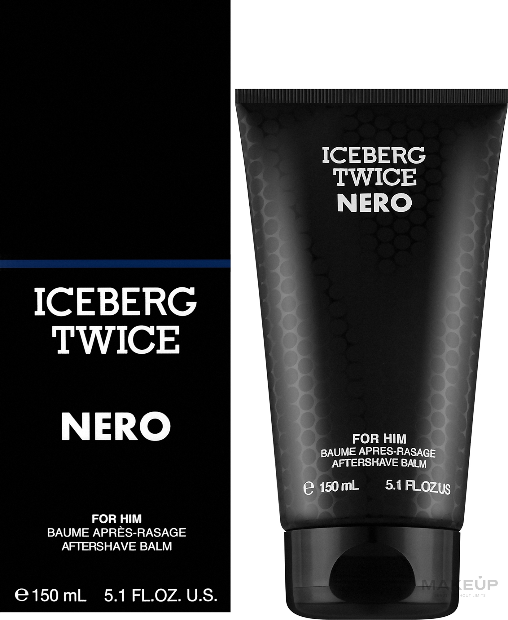 Iceberg Twice Nero For Him - Бальзам после бритья — фото 150ml