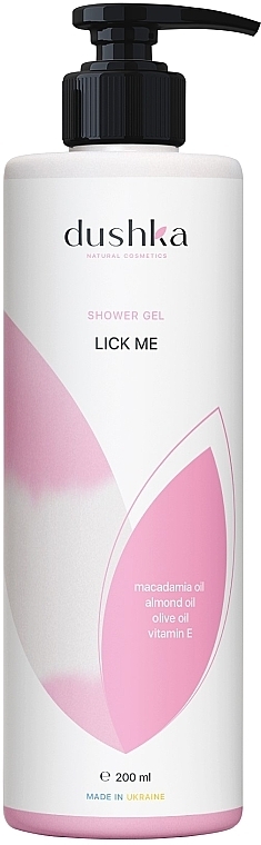 Гель для душа "Оближи меня" - Dushka Lick Me Shower Gel — фото N1