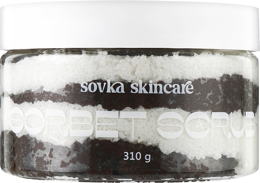 Скраб для тела - Sovka Skincare Sorbet Scrub Nutella