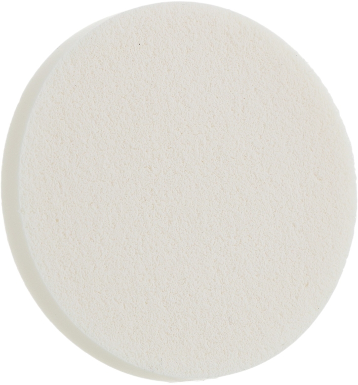 Косметичний спонж для макіяжу, S-041, круглий, білий  - Zauber — фото N1