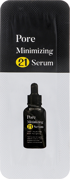 Сироватка для звуження пор на обличчі - Tiam Pore Minimizing 21 Serum (пробник)