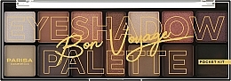 Духи, Парфюмерия, косметика Палетка теней для век, 13 оттенков - Parisa Cosmetics Bon Voyage Eyeshadow Palette Pocket Kit