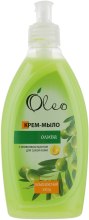 Крем-мыло для сухой кожи "Олива" - Oleo — фото N1