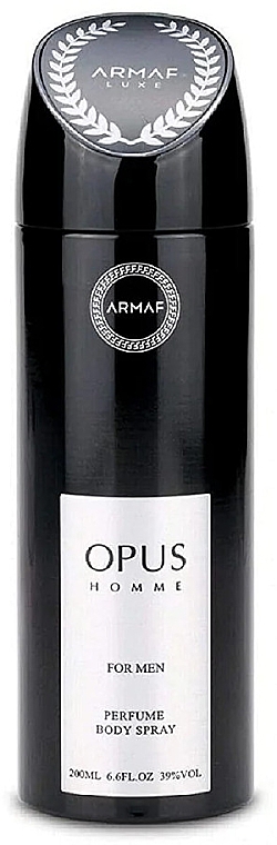 Armaf Opus Homme - Парфюмированный спрей для тела — фото N1
