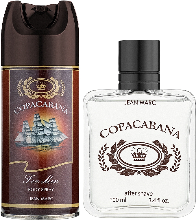 Jean Marc Copacabana - Набор (deo/150ml + after/shave/lot/100ml) — фото N2