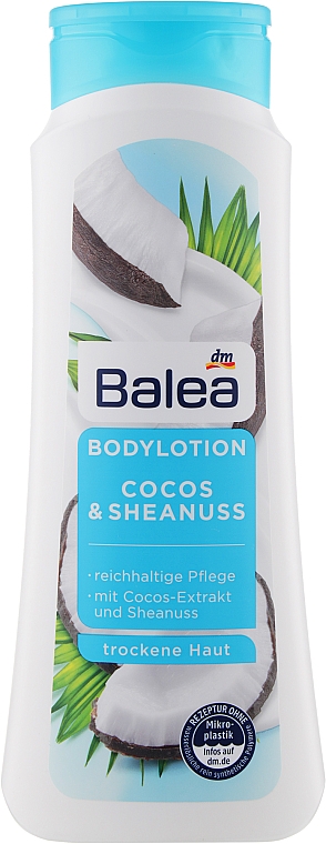 Лосьон для тела "Кокос и орех ши" - Balea Body Lotion Coconut & Shea Nut — фото N2