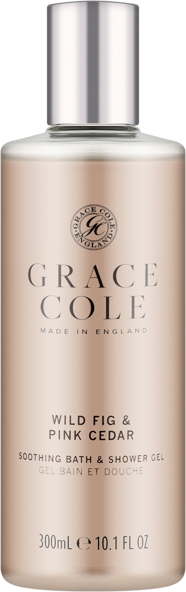 Гель для душу - Grace Cole Wild Fig & Pink Cedar Soothing Bath and Shower Gel — фото 300ml