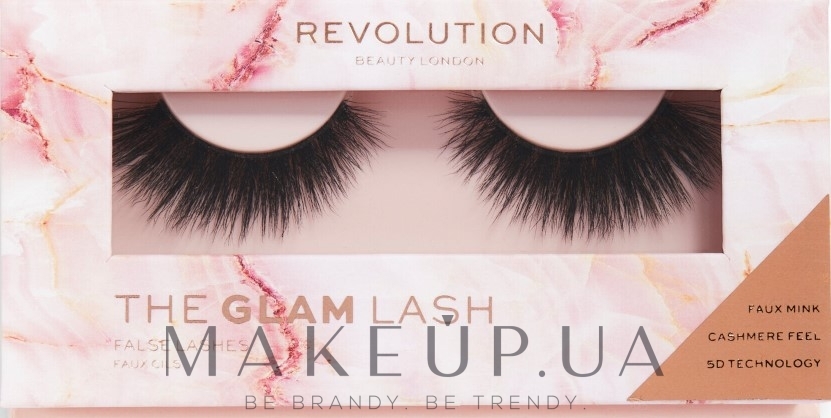 Накладные ресницы - Makeup Revolution 5D Cashmere Faux Mink Lashes Glam Lash — фото 2шт