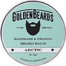 Бальзам для бороды "Arctic" - Golden Beards Beard Balm — фото N2