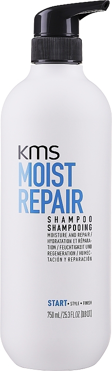 Шампунь для сухих и поврежденных волос - KMS California Moist Repair Shampoo — фото N1