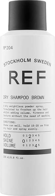 Сухой шампунь N°204 Brown - REF Dry Shampoo N°204 Brown 