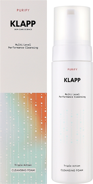 УЦЕНКА Очищающая пенка тройного действия - Klapp Multi Level Performance Purify Cleansing Foam * — фото N2