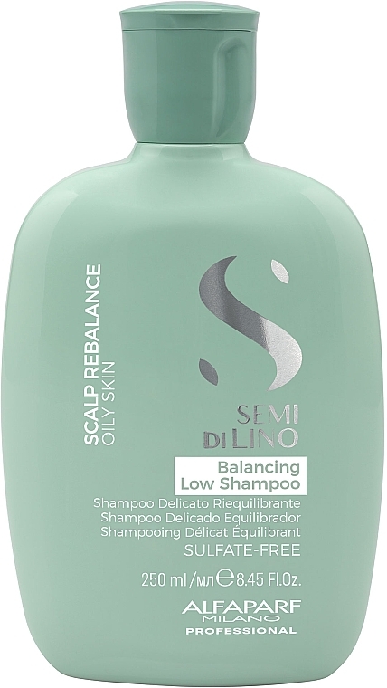 Шампунь для жирной кожи головы - Alfaparf Semi Di Lino Scalp Rebalance Balancing Low Shampoo