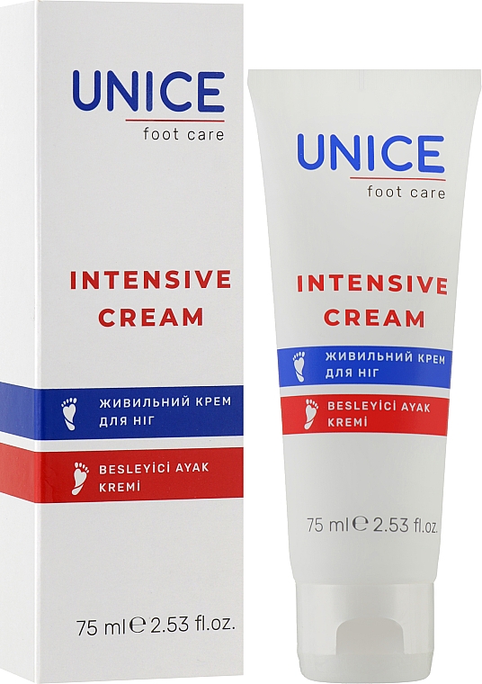 Интенсивный крем для ног - Unice Intensive Cream — фото N2