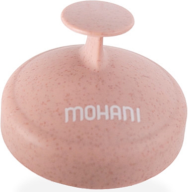 Щітка-масажер для голови, рожева - Mohani Hair Scalp Massager & Shampoo Brush Pink — фото N2