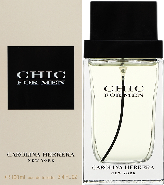 Carolina Herrera Chic For Men - Туалетная вода — фото N2