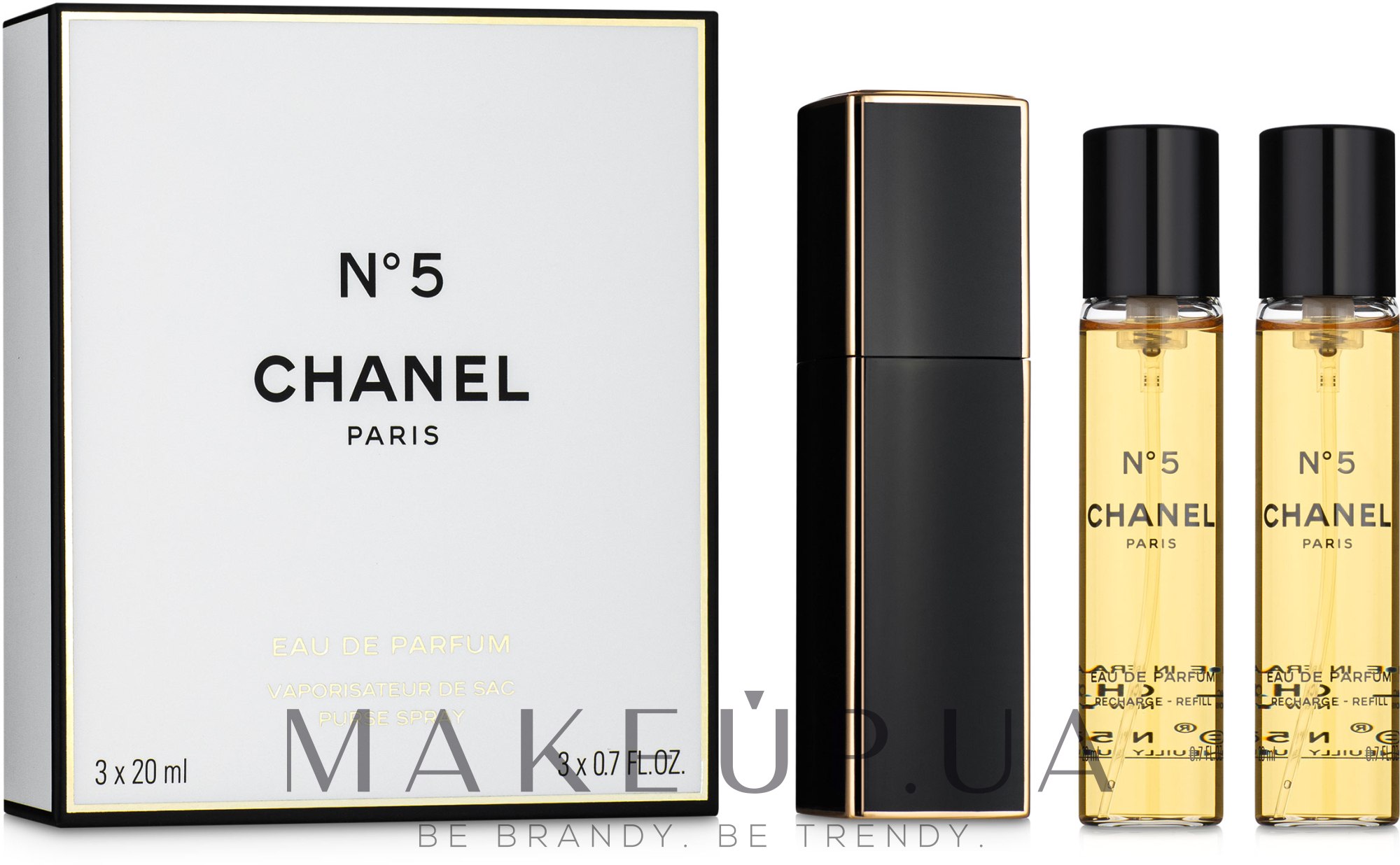 Chanel N5 Purse Spray - Парфумована вода — фото 3x20ml