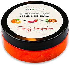 Парфумерія, косметика Пілінг для тіла з екстрактом гострого перцю - Soap&Friends Tangy Tangerine