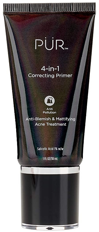 Праймер для обличчя - Pur 4-In-1 Correcting Primer Anti Blemish & Mattifying — фото N1