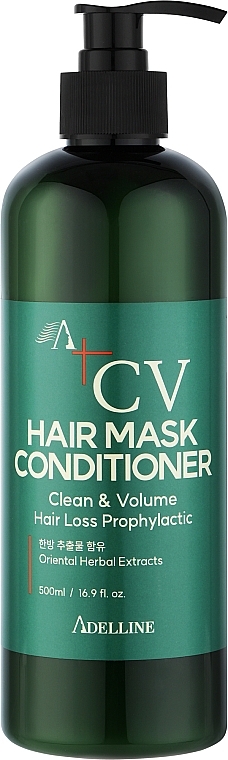 Маска-кондиціонер для волосся - Adelline Clean & Volume Hair Mask Conditioner