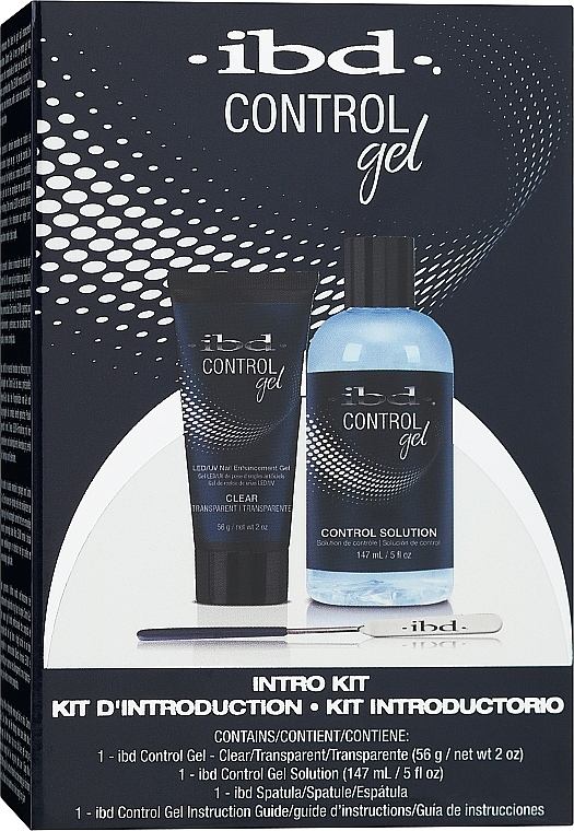 Набор - IBD Control Gel Intro Kit (gel/56ml + gel/147ml + spatula/1pc) — фото N1