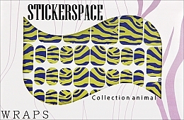 Дизайнерські наклейки для педикюру "Makeba pedi" - StickersSpace — фото N1