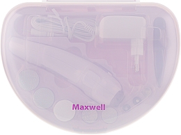 Набір для манікюру і педикюру - Maxwell MW-2601 Pink — фото N2