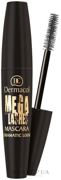 Тушь для ресниц - Dermacol Mega Lashes Dramatic Look Mascara — фото Black