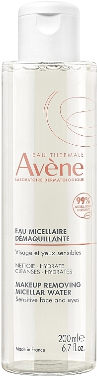 Мицеллярная вода - Avene Les Essentiels Makeup Removing Micellar Water