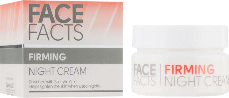 Нічний крем для обличчя - Face Facts Firming Night Cream — фото N1
