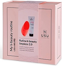 Набір - Usu Cosmetics Rutina K-Beauty Limpieza 2.0 (foam/120ml + acc/1pcs) — фото N1