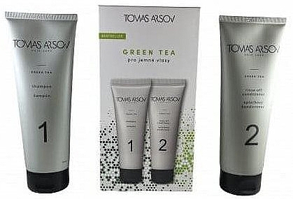 Набор "Зеленый чай" - Tomas Arsov Green Tea Set (shmp/250ml + h/cond/250ml) — фото N1