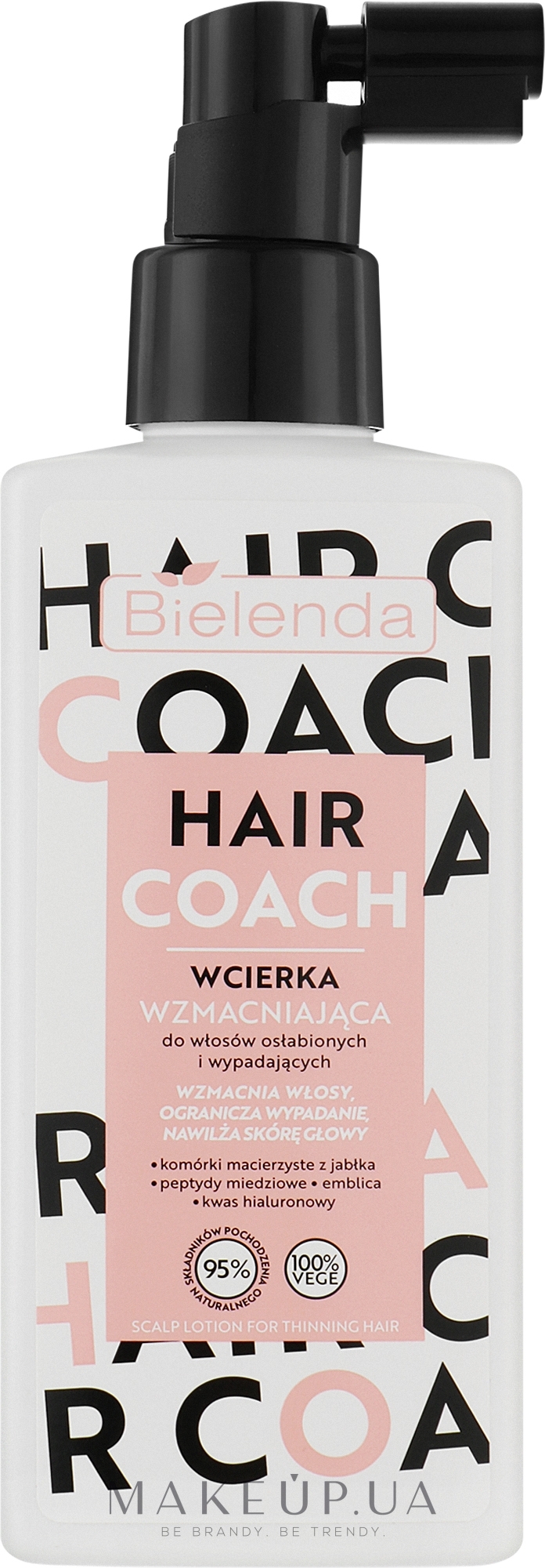 Зміцнювальний лосьйон для волосся - Bielenda Hair Coach — фото 150ml